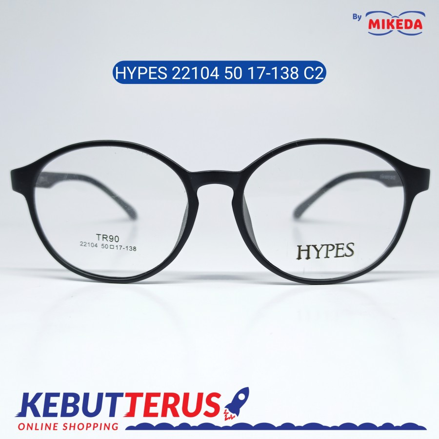 Mikeda-FRAME KACAMATA HYPES 22104 C2 + LENSA(MINUS/CYLINDER)