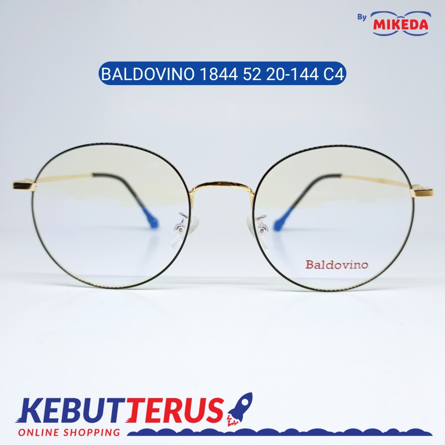 Mikeda-FRAME KACAMATA BALDOVINO 1844 C4 + LENSA(MINUS/CYLINDER)