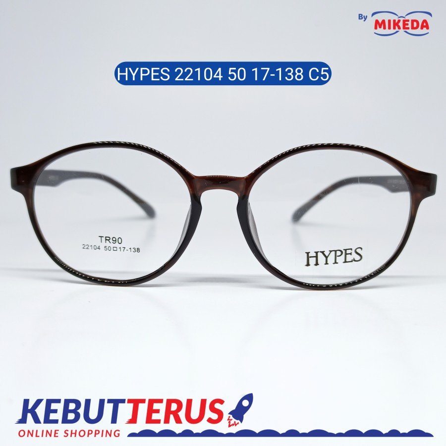 Mikeda-FRAME KACAMATA HYPES 22104 C5 + LENSA(MINUS/CYLINDER)