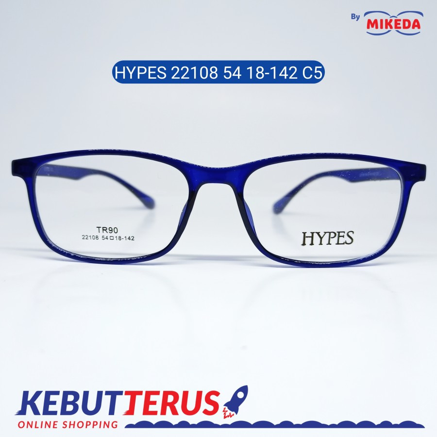 Mikeda-FRAME KACAMATA HYPES 22108 C5 + LENSA(MINUS/CYLINDER)