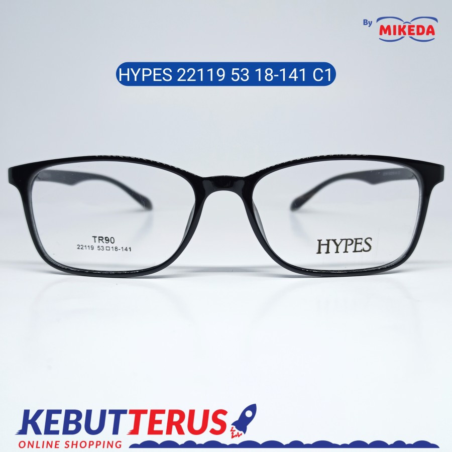 Mikeda-FRAME KACAMATA HYPES 22119 C1 + LENSA(MINUS/CYLINDER)