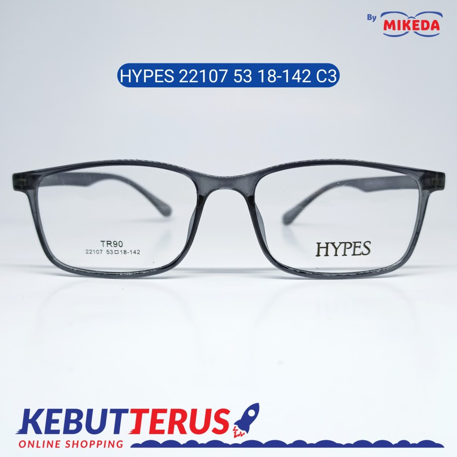 Mikeda-FRAME KACAMATA HYPES 22107 C3 + LENSA(MINUS/CYLINDER)