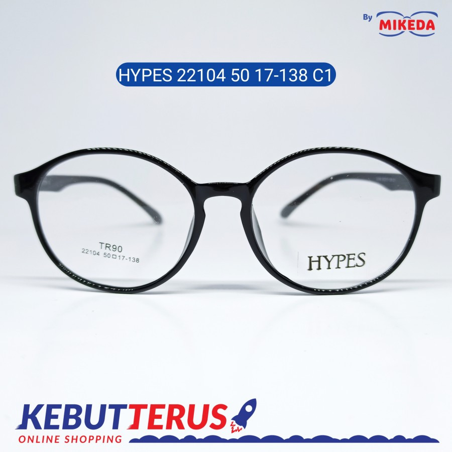 Mikeda-FRAME KACAMATA HYPES 22104 C1 + LENSA(MINUS/CYLINDER)
