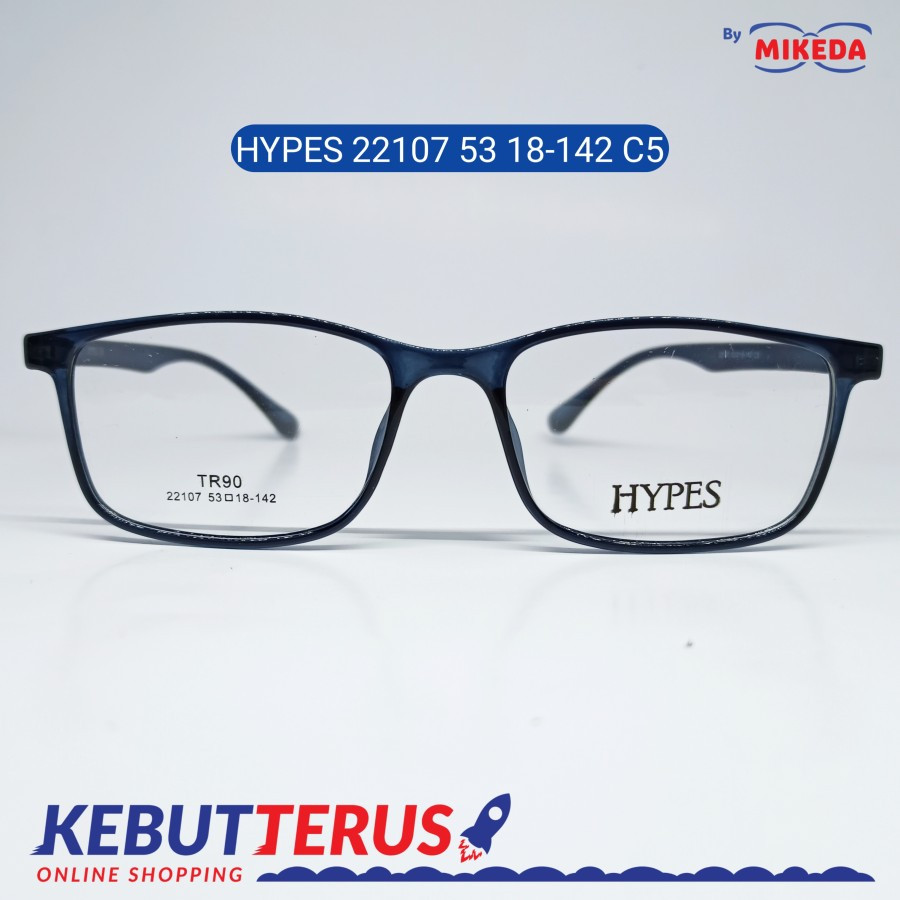 Mikeda-FRAME KACAMATA HYPES 22107 C5 + LENSA(MINUS/CYLINDER)