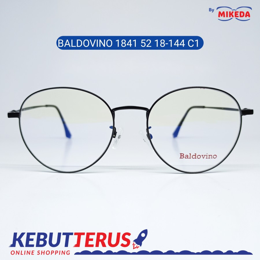 Mikeda-FRAME KACAMATA BALDOVINO 1841 C1 + LENSA(MINUS/CYLINDER)
