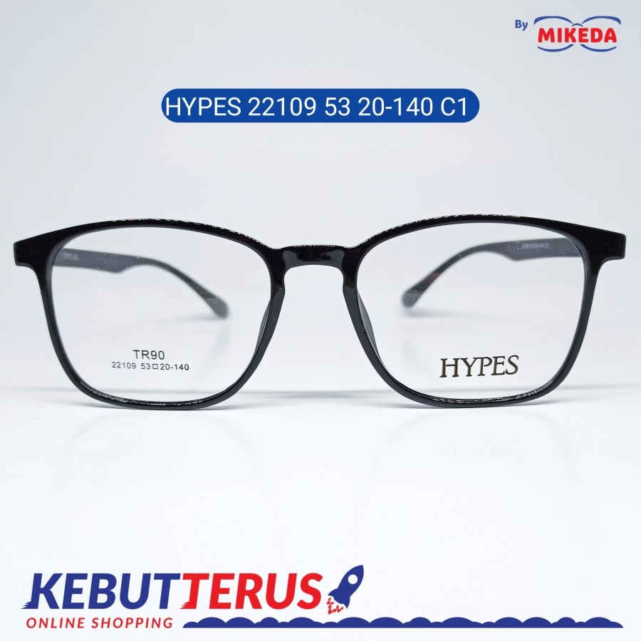 Mikeda-FRAME KACAMATA HYPES 22109 C1 + LENSA(MINUS/CYLINDER)