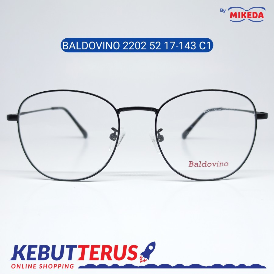 Mikeda-FRAME KACAMATA BALDOVINO 2202 C1 + LENSA(MINUS/CYLINDER)