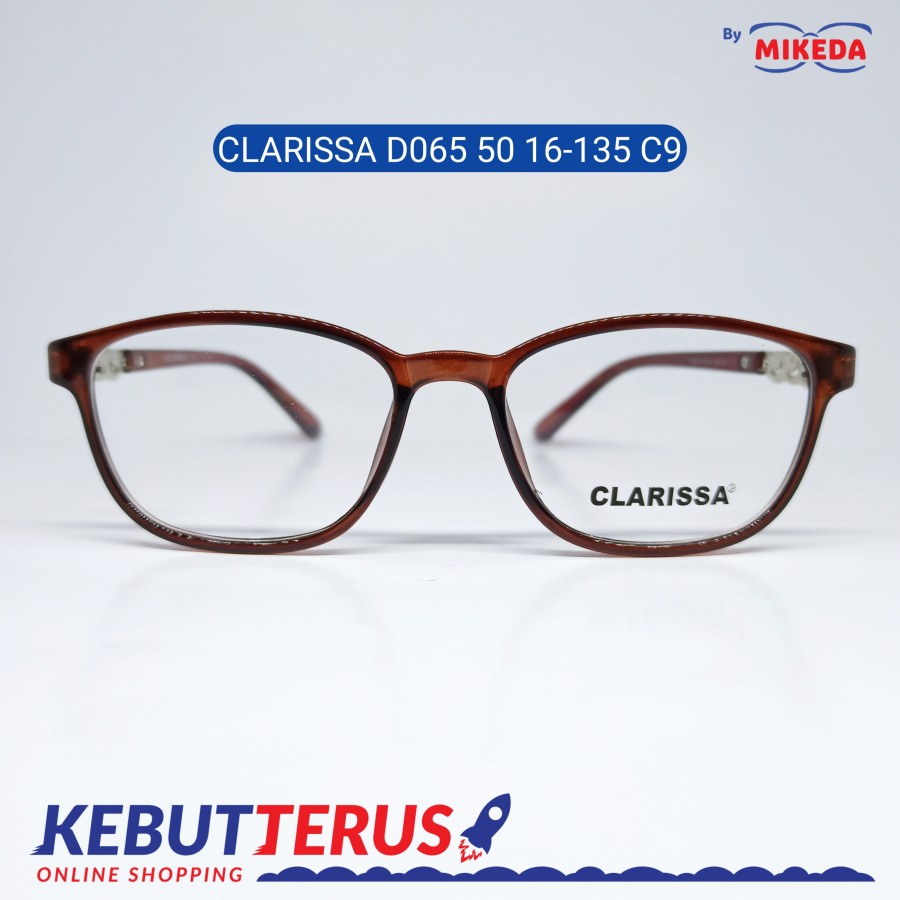 Mikeda-FRAME KACAMATA CLARISSA D065-50 C9 + LENSA(MINUS/CYLINDER)