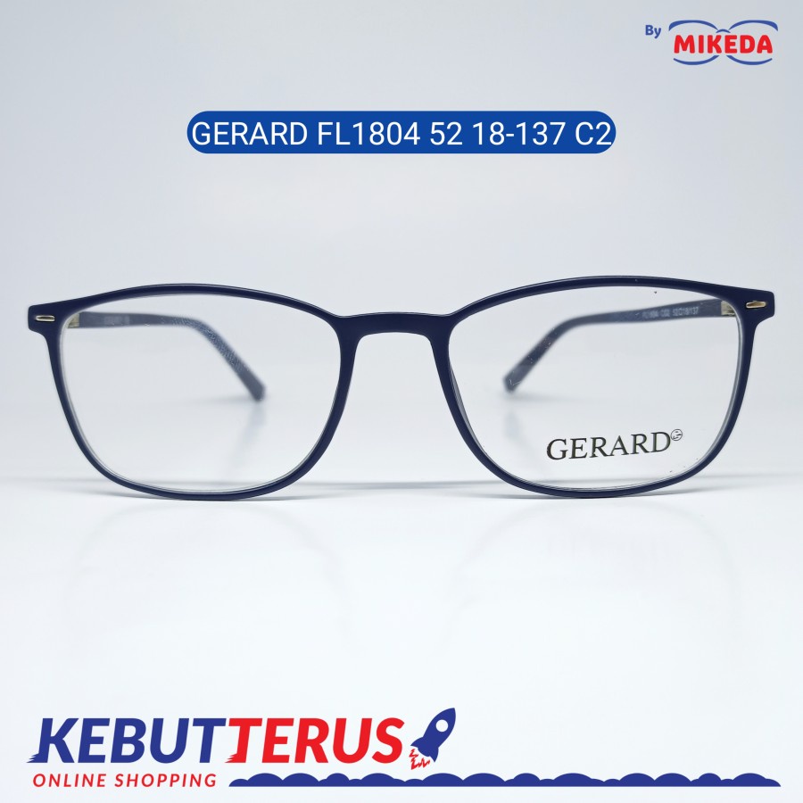 Mikeda-FRAME KACAMATA GERARD FL1804 C2 + LENSA(MINUS/CYLINDER)