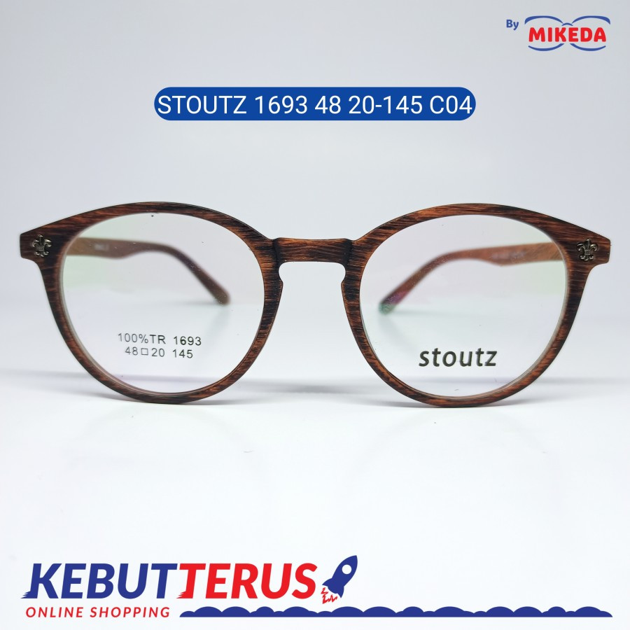 Mikeda-FRAME KACAMATA STOUTZ 1693 C04 + LENSA(MINUS/CYLINDER)