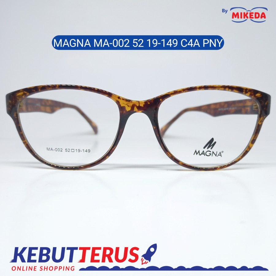 Mikeda-FRAME KACAMATA MAGNA MA - 002 C4A + LENSA(MINUS/CYLINDER)