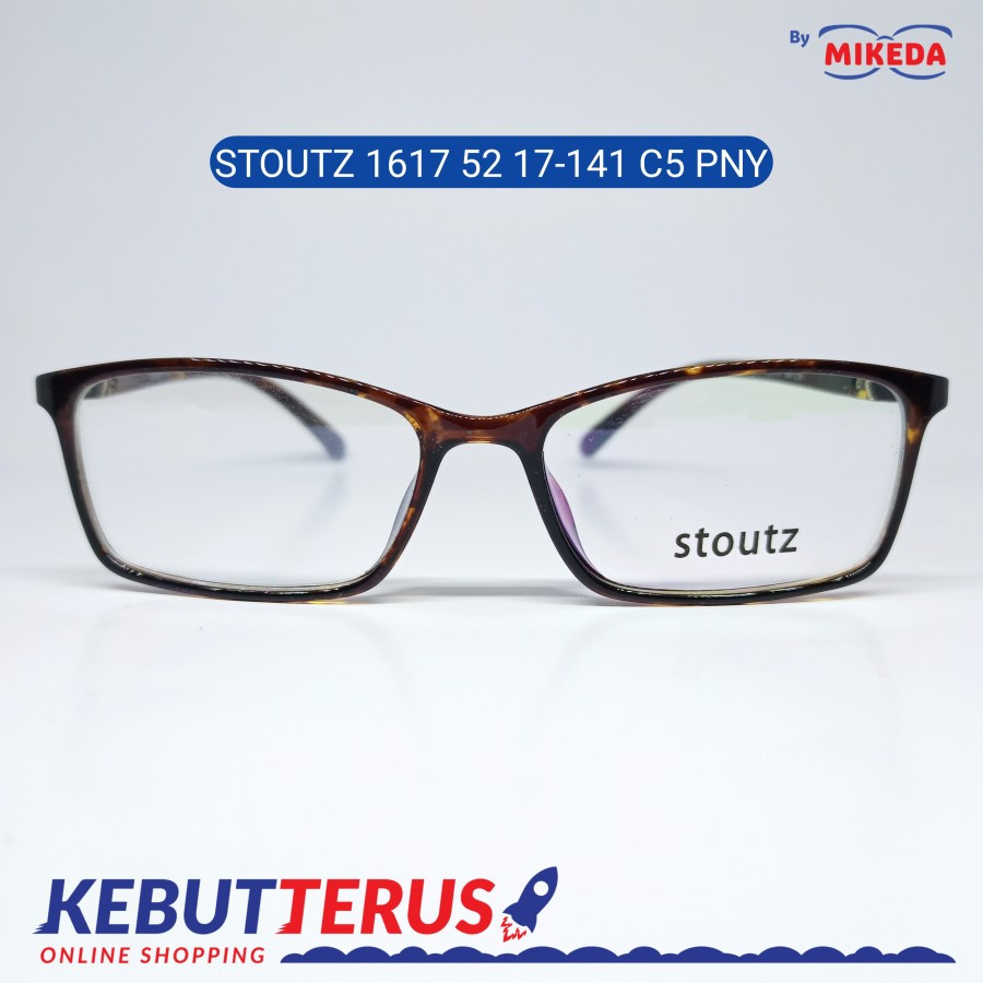 Mikeda-FRAME KACAMATA STOUTZ 1617 C5 PNY + LENSA(MINUS/CYLINDER)