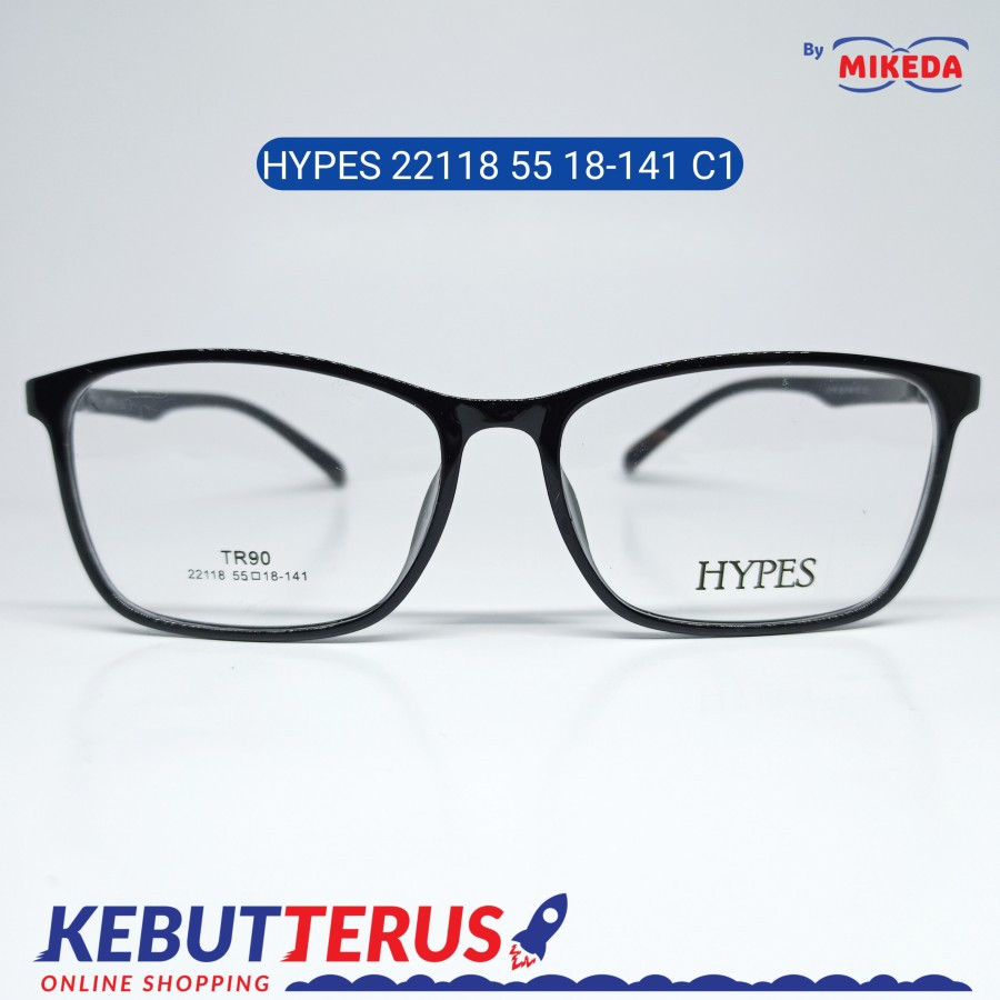 Mikeda-FRAME KACAMATA HYPES 22118 C1 + LENSA(MINUS/CYLINDER)