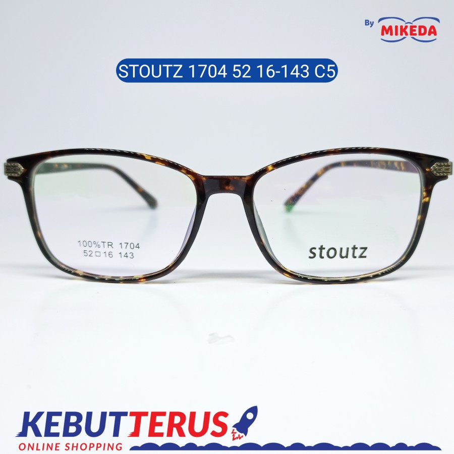 Mikeda-FRAME KACAMATA STOUTZ 1704 C5 + LENSA(MINUS/CYLINDER)