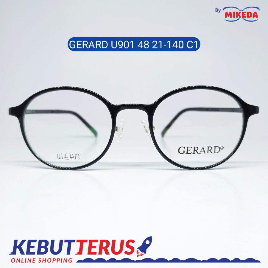 Mikeda-FRAME KACAMATA GERARD U901 C1 + LENSA(MINUS/CYLINDER)