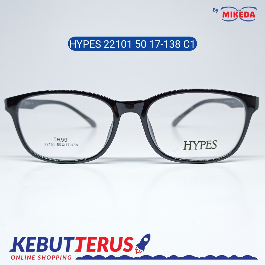Mikeda-FRAME KACAMATA HYPES 22101 C1 + LENSA(MINUS/CYLINDER)