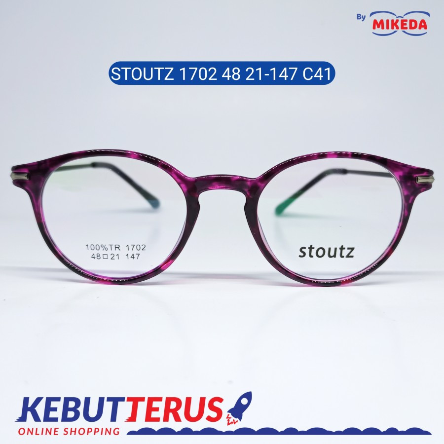 Mikeda-FRAME KACAMATA STOUTZ 1702 C41 + LENSA(MINUS/CYLINDER)