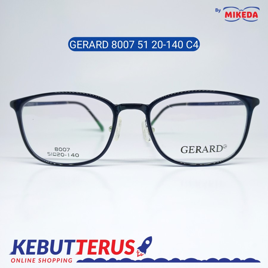 Mikeda-FRAME KACAMATA GERARD 8007 C4+ LENSA(MINUS/CYLINDER)
