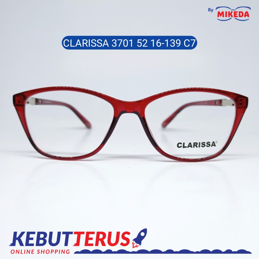 Mikeda-FRAME KACAMATA CLARISSA 3701-52 C7 + LENSA(MINUS/CYLINDER)