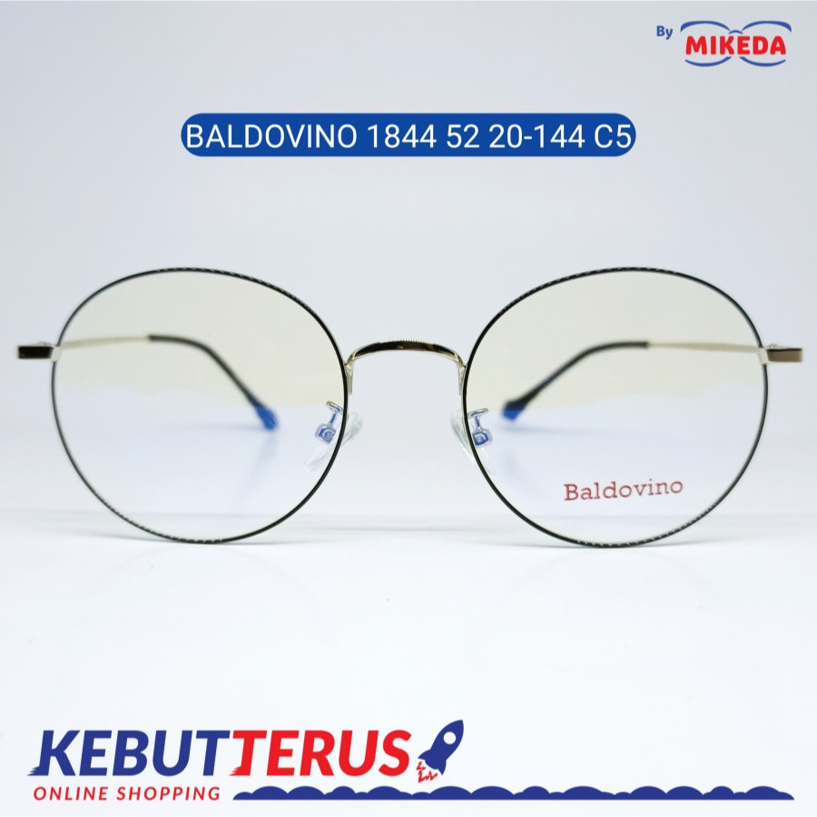 Mikeda-FRAME KACAMATA BALDOVINO 1844 C5 + LENSA(MINUS/CYLINDER)