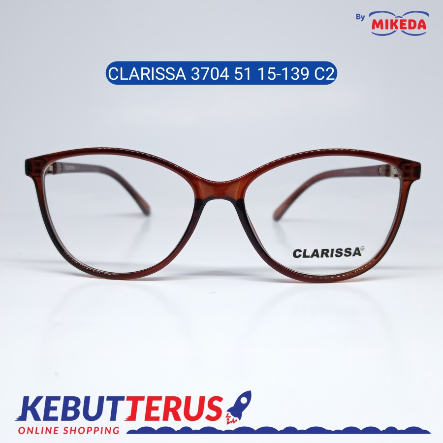 Mikeda-FRAME KACAMATA CLARISSA 3704-51 C2 + LENSA(MINUS/CYLINDER)