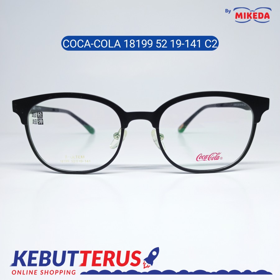 Mikeda-FRAME KACAMATA COCA-COLA CC18199 C2 + LENSA(MINUS/CYLINDER)