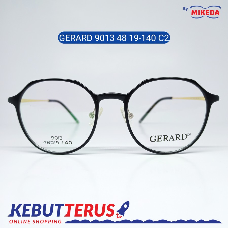 Mikeda-FRAME KACAMATA GERARD 9013 C2 + LENSA(MINUS/CYLINDER)