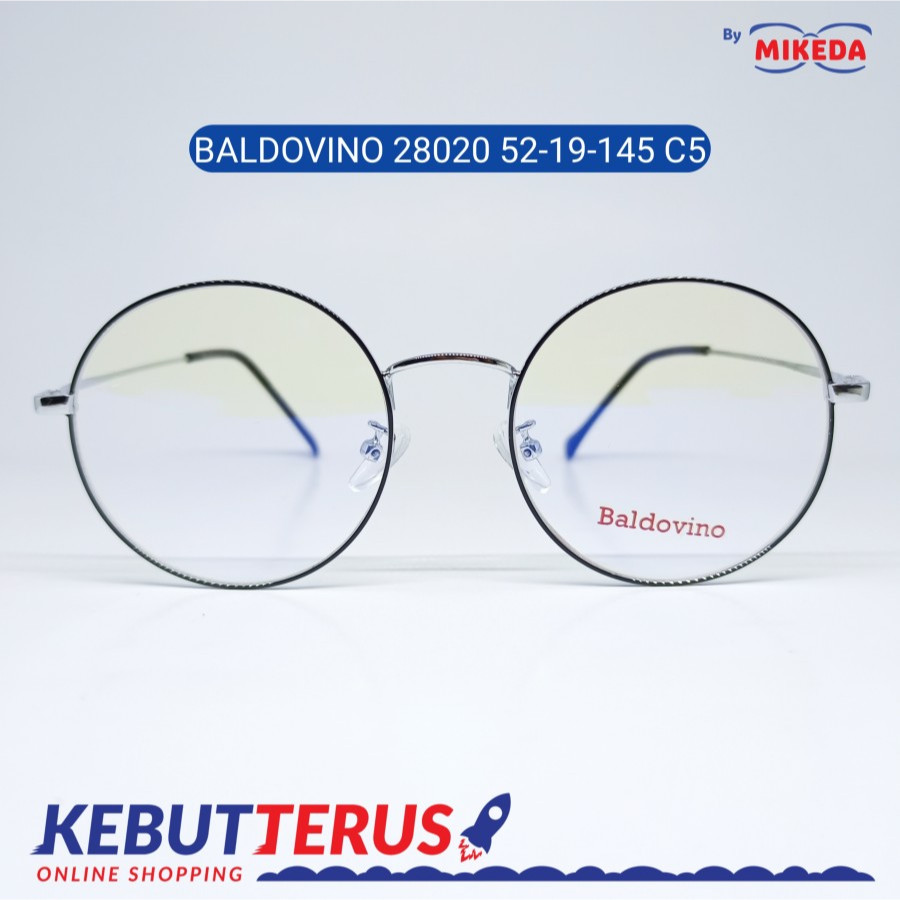 Mikeda-FRAME KACAMATA BALDAVINO 28020 C5 + LENSA(MINUS/CYLINDER)