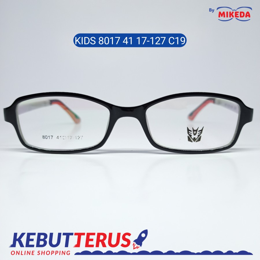 Mikeda-FRAME KACAMATA KIDS 8017 C19 + LENSA(MINUS/CYLINDER)