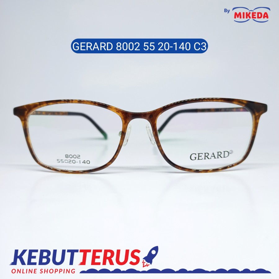 Mikeda-FRAME KACAMATA GERARD 8002 C3+ LENSA(MINUS/CYLINDER)