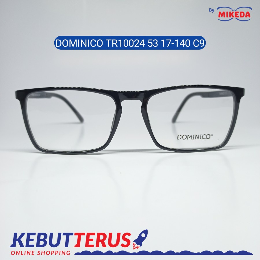 Mikeda-FRAME KACAMATA DOMINICO TR10024 C9 + LENSA(MINUS/CYLINDER)