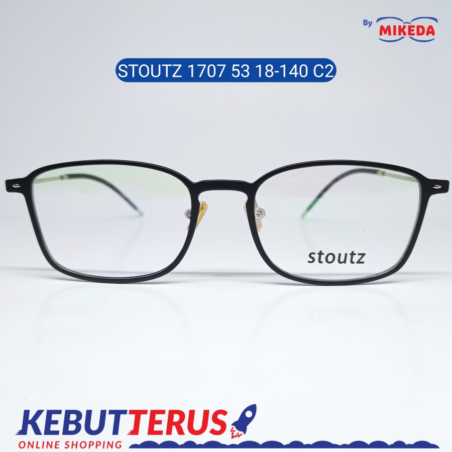 Mikeda-FRAME KACAMATA STOUTZ 1707 C2 + LENSA(MINUS/CYLINDER)