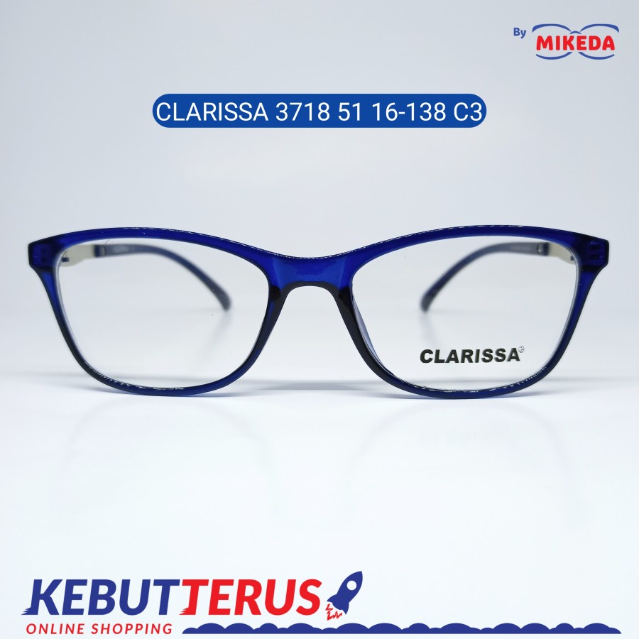 Mikeda-FRAME KACAMATA CLARISSA 3718-51 C3 + LENSA(MINUS/CYLINDER)