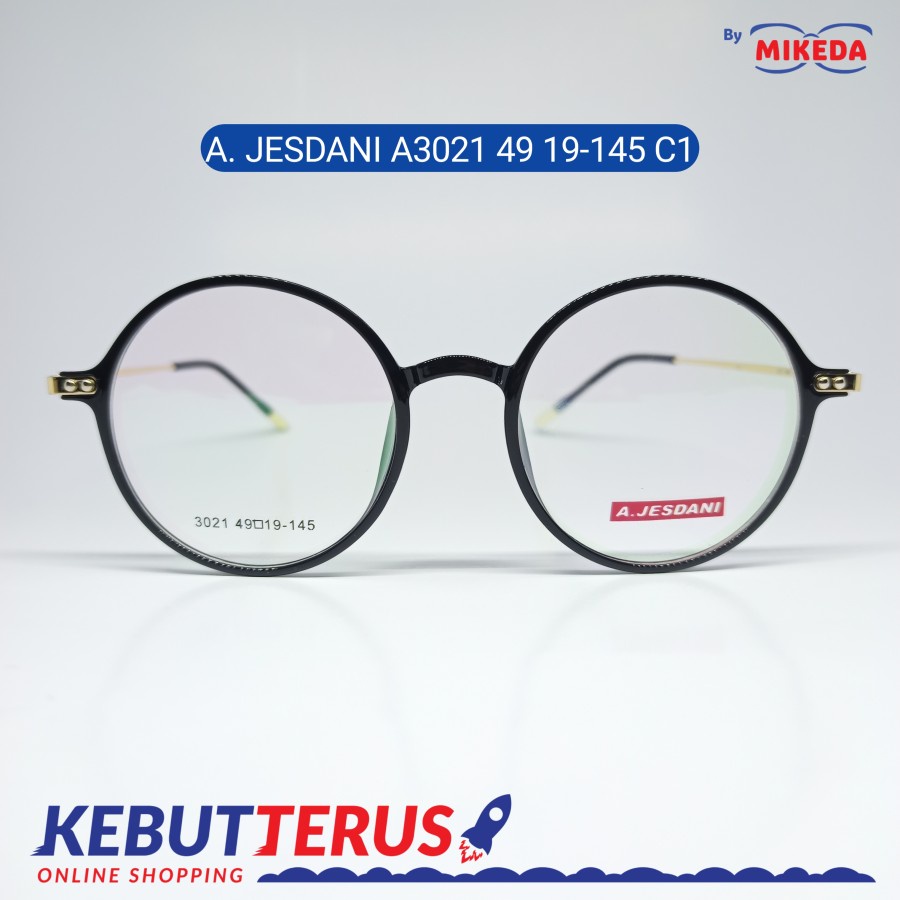 Mikeda-FRAME KACAMATA A.JESDANI 3021 C1 + LENSA(MINUS/CYLINDER)