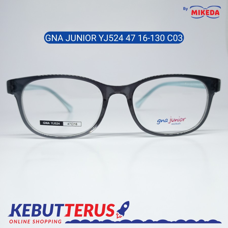 Mikeda-FRAME KACAMATA GNA JUNIOR YJ524 C03 + LENSA(MINUS/CYLINDER)