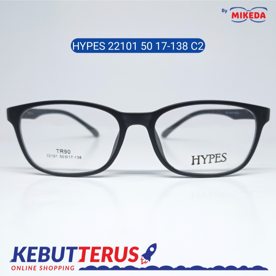 Mikeda-FRAME KACAMATA HYPES 22101 C2 + LENSA(MINUS/CYLINDER)
