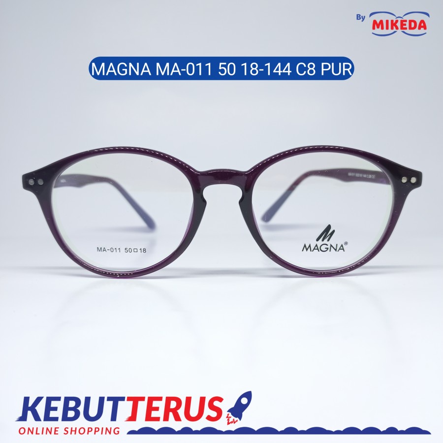 Mikeda-FRAME KACAMATA MAGNA MA - 011 C8 + LENSA(MINUS/CYLINDER)