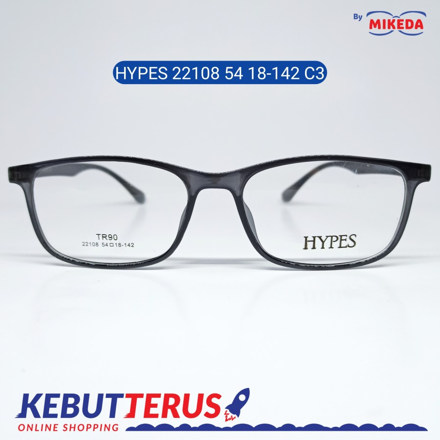 Mikeda-FRAME KACAMATA HYPES 22108 C3 + LENSA(MINUS/CYLINDER)