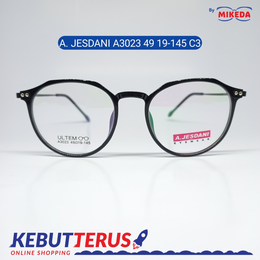 Mikeda-FRAME KACAMATA A.JESDANI A3023 C3 + LENSA(MINUS/CYLINDER)