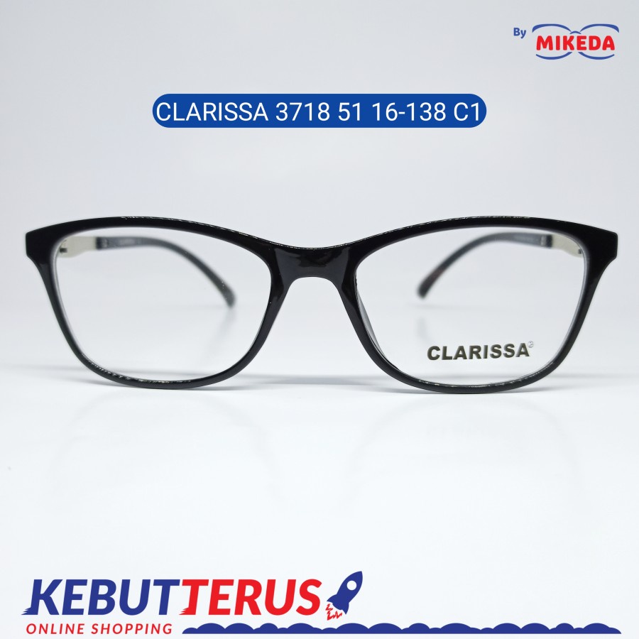 Mikeda-FRAME KACAMATA CLARISSA 3718-51 C1 + LENSA(MINUS/CYLINDER)