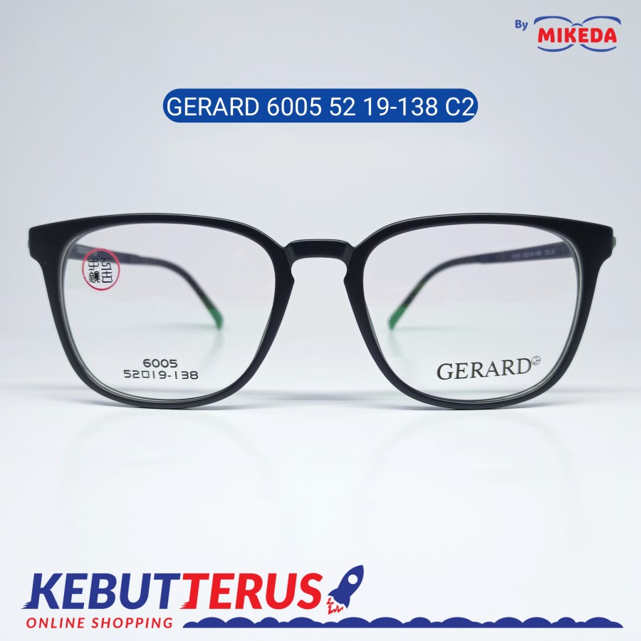 Mikeda-FRAME KACAMATA GERARD 6005 C2 + LENSA(MINUS/CYLINDER)