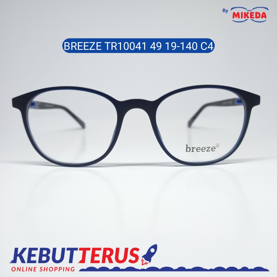 Mikeda-FRAME KACAMATA BREEZE TR10041 C4 + LENSA(MINUS/CYLINDER)
