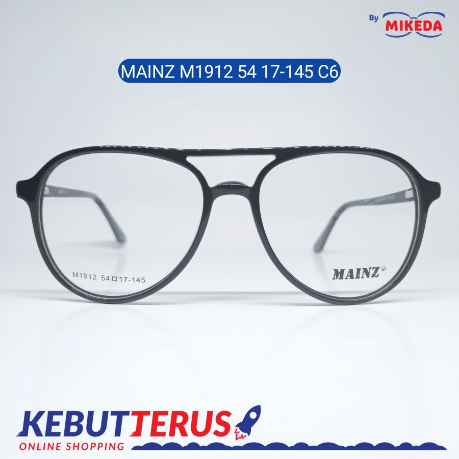 Mikeda-FRAME KACAMATA MAINZ M1912 C6 + LENSA(MINUS/CYLINDER)