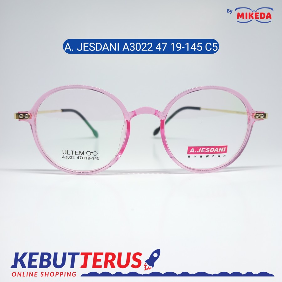 Mikeda-FRAME KACAMATA A.JESDANI A3022 C5 + LENSA(MINUS/CYLINDER)