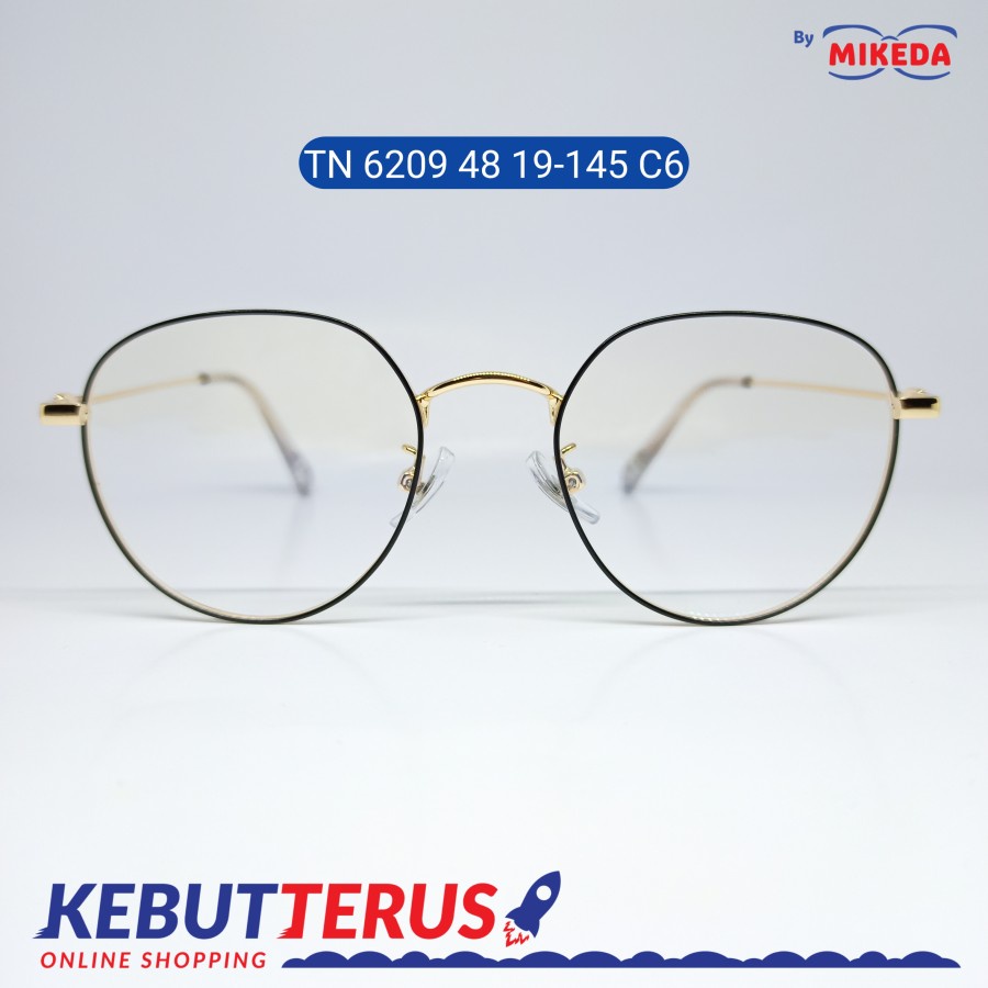 Mikeda-FRAME KACAMATA TN 6209 48 19-145 C6 + LENSA(MINUS/CYLINDER)