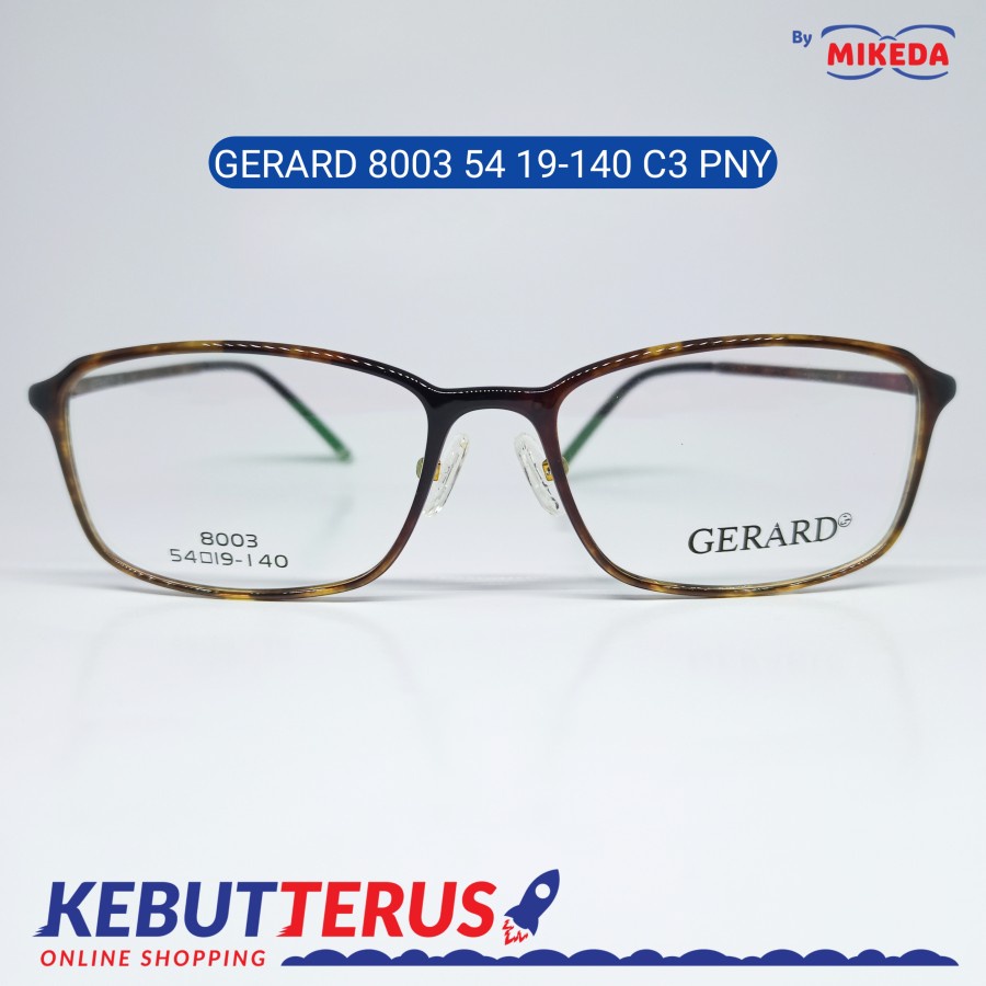 Mikeda-FRAME KACAMATA GERARD 8003 C3 PNY+ LENSA(MINUS/CYLINDER)