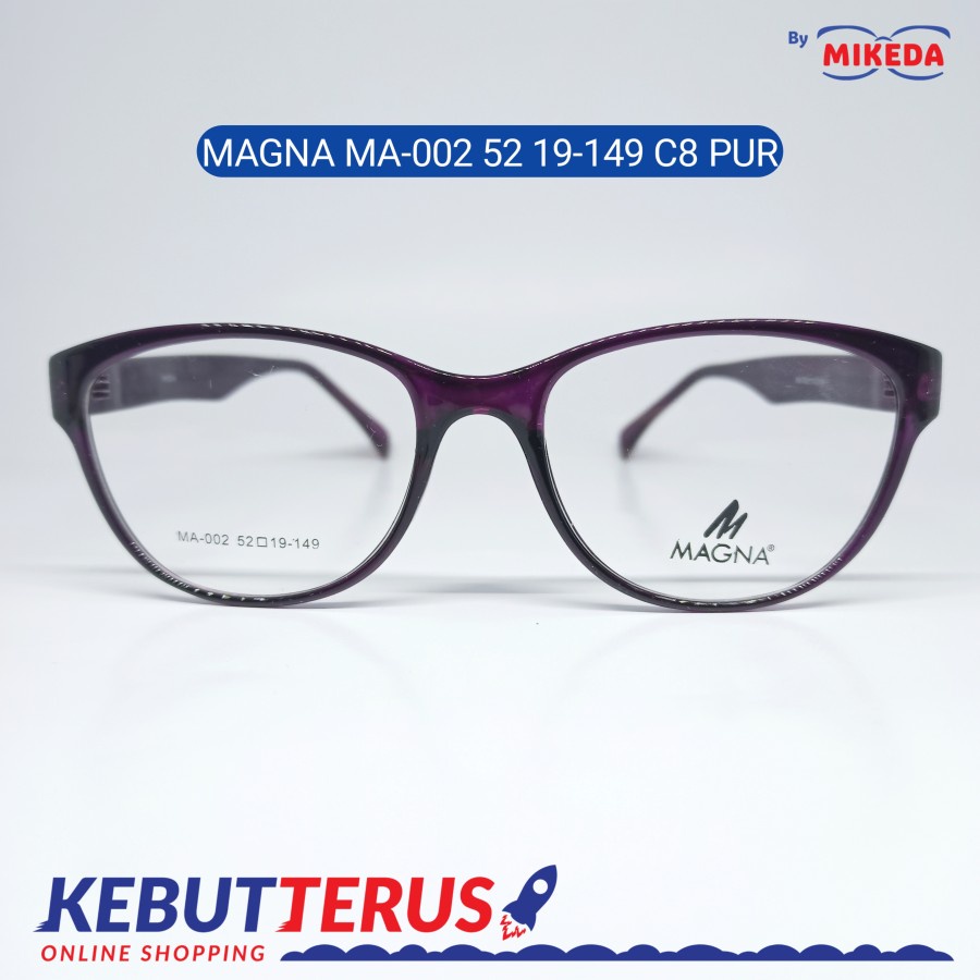 Mikeda-FRAME KACAMATA MAGNA MA - 002 C8 + LENSA(MINUS/CYLINDER)