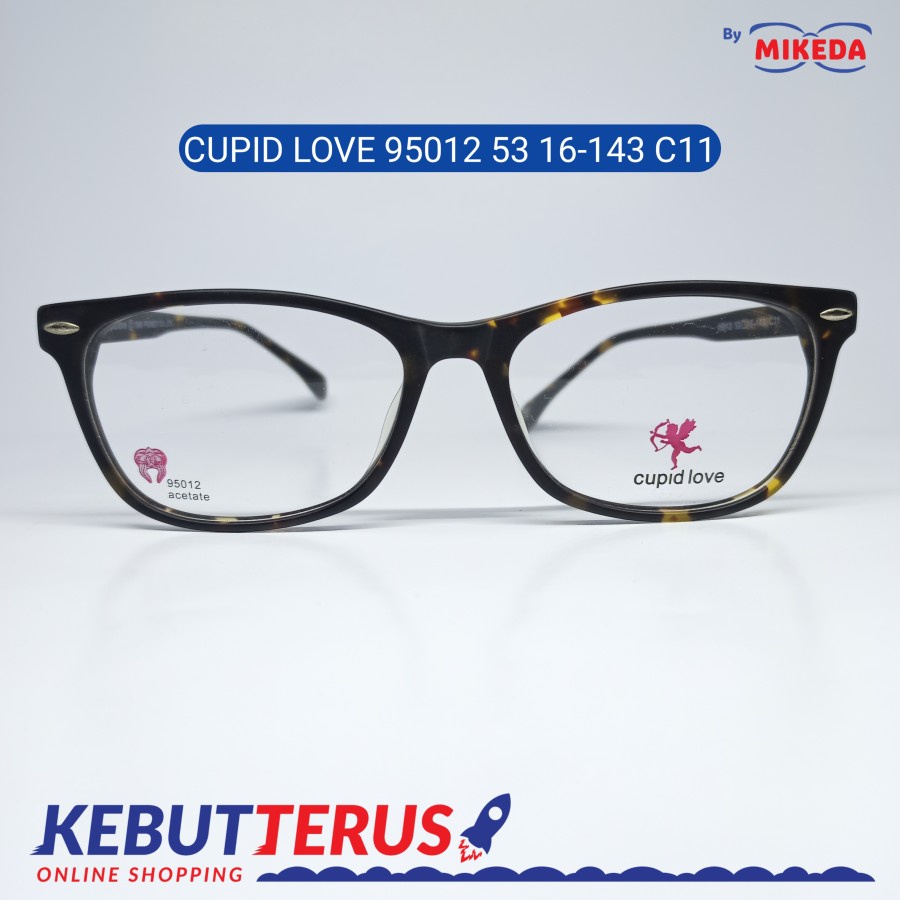Mikeda-FRAME KACAMATA CUPID LOVE 95012 C11 + LENSA(MINUS/CYLINDER)