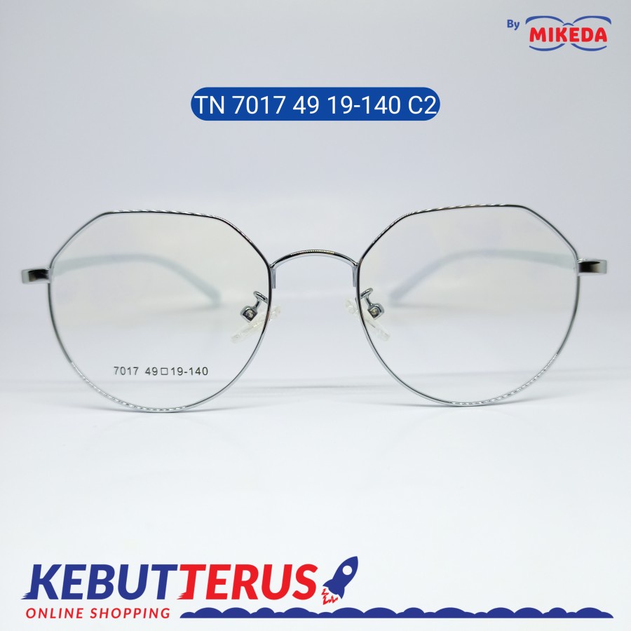 Mikeda-FRAME KACAMATA TN 7017 49 19-140 C2 + LENSA(MINUS/CYLINDER)