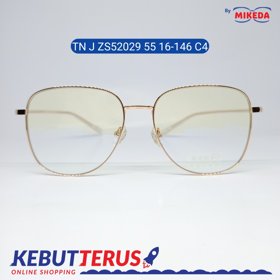 Mikeda-FRAME KACAMATA TN J ZS52029 55 16-146 C4+LENSA(MINUS/CYLINDER)